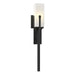 Hubbardton Forge - One Light Wall Sconce - Mediki - Black- Union Lighting Luminaires Decor