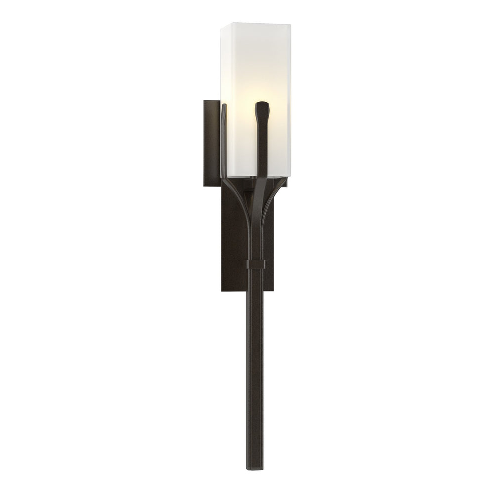 Hubbardton Forge - One Light Wall Sconce - Mediki - Oil Rubbed Bronze- Union Lighting Luminaires Decor