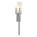 Hubbardton Forge - One Light Wall Sconce - Mediki - Vintage Platinum- Union Lighting Luminaires Decor