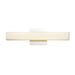 DVI Canada - LED Vanity - Venture Cct - Buffed Nickel w/Half Opal Glass- Union Lighting Luminaires Decor