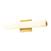 DVI Canada - LED Vanity - Venture Cct - Brass w/Half Opal Glass- Union Lighting Luminaires Decor