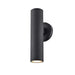 DVI Canada - Two Light Outdoor Wall Sconce - Pond Inlet Outdoor - Multiple Finishes Outdoor And Black- Union Lighting Luminaires Decor