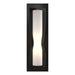 Hubbardton Forge - One Light Wall Sconce - Dune - Black- Union Lighting Luminaires Decor