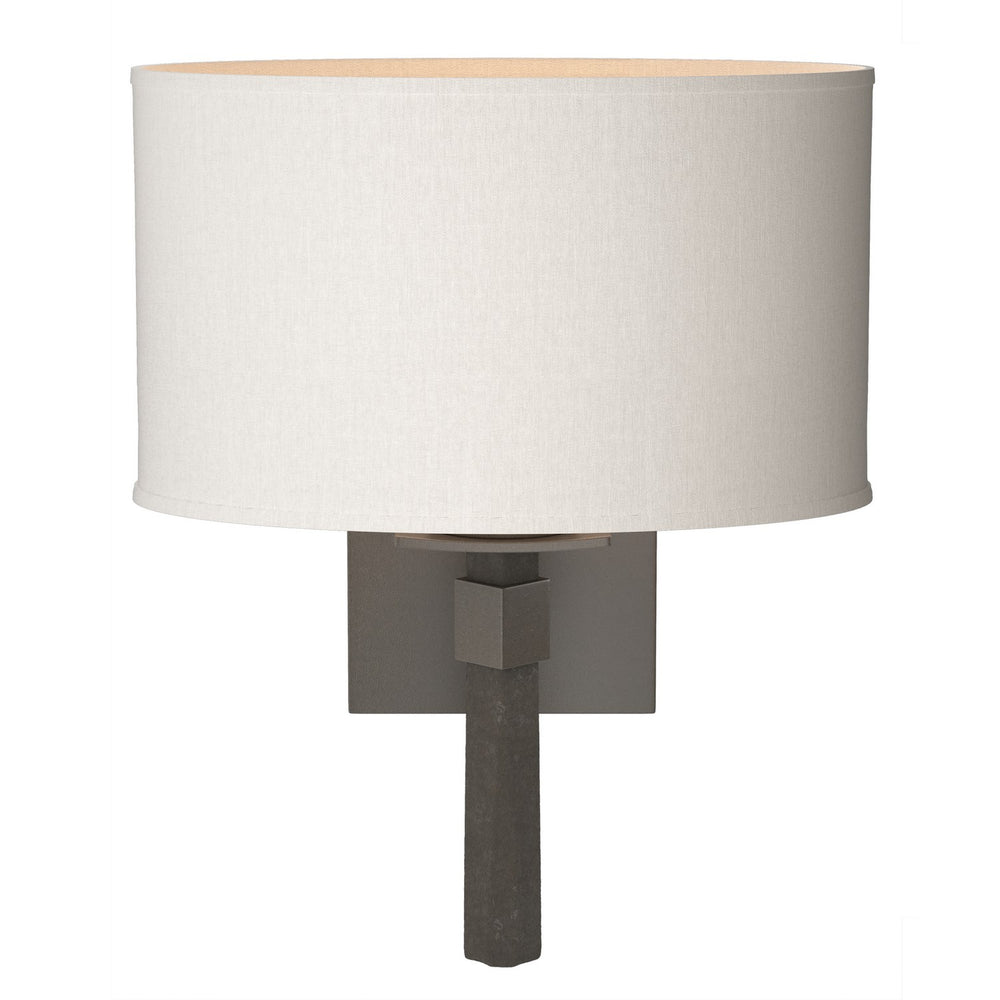 Hubbardton Forge - One Light Wall Sconce - Beacon Hall - Dark Smoke- Union Lighting Luminaires Decor