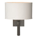Hubbardton Forge - One Light Wall Sconce - Beacon Hall - Dark Smoke- Union Lighting Luminaires Decor