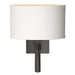 Hubbardton Forge - One Light Wall Sconce - Beacon Hall - Oil Rubbed Bronze- Union Lighting Luminaires Decor