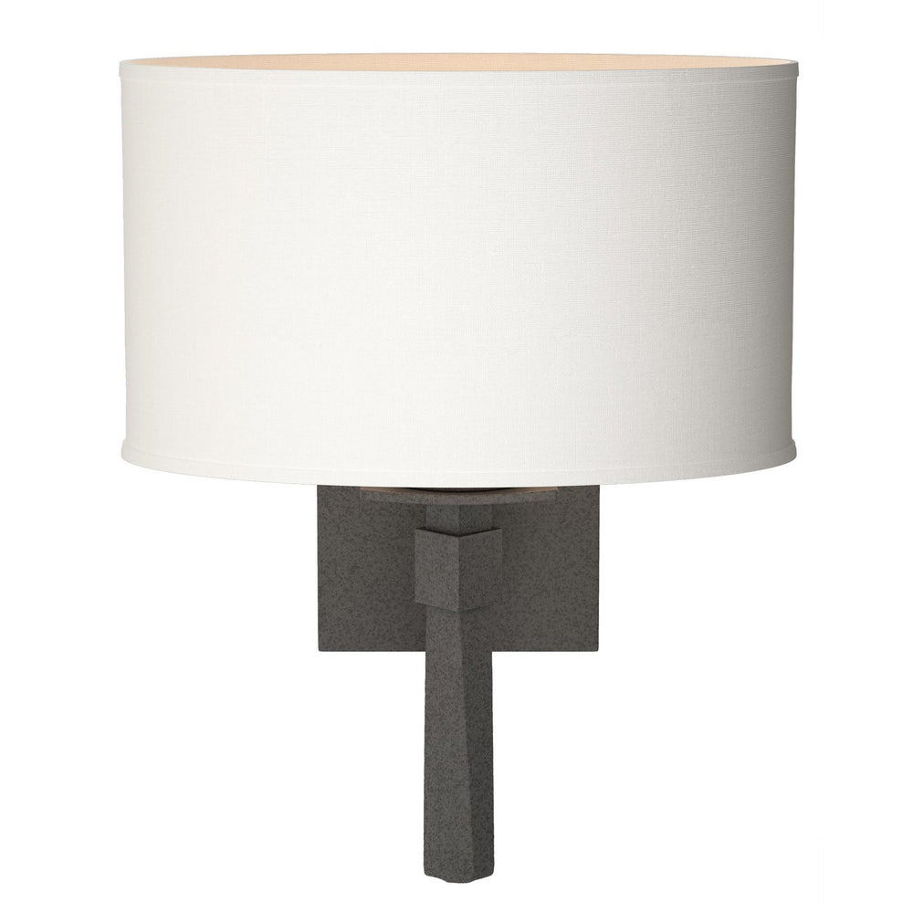 Hubbardton Forge - One Light Wall Sconce - Beacon Hall - Natural Iron- Union Lighting Luminaires Decor