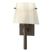 Hubbardton Forge - One Light Wall Sconce - Beacon Hall - Bronze- Union Lighting Luminaires Decor