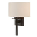 Hubbardton Forge - One Light Wall Sconce - Beacon Hall - Oil Rubbed Bronze- Union Lighting Luminaires Decor
