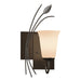 Hubbardton Forge - One Light Wall Sconce - Leaf - Oil Rubbed Bronze- Union Lighting Luminaires Decor
