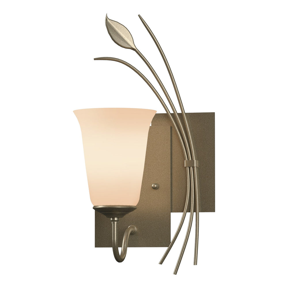 Hubbardton Forge - One Light Wall Sconce - Leaf - Soft Gold- Union Lighting Luminaires Decor