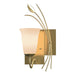 Hubbardton Forge - One Light Wall Sconce - Leaf - Modern Brass- Union Lighting Luminaires Decor