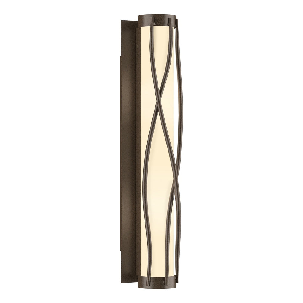 Hubbardton Forge - Four Light Wall Sconce - Twine - Bronze- Union Lighting Luminaires Decor