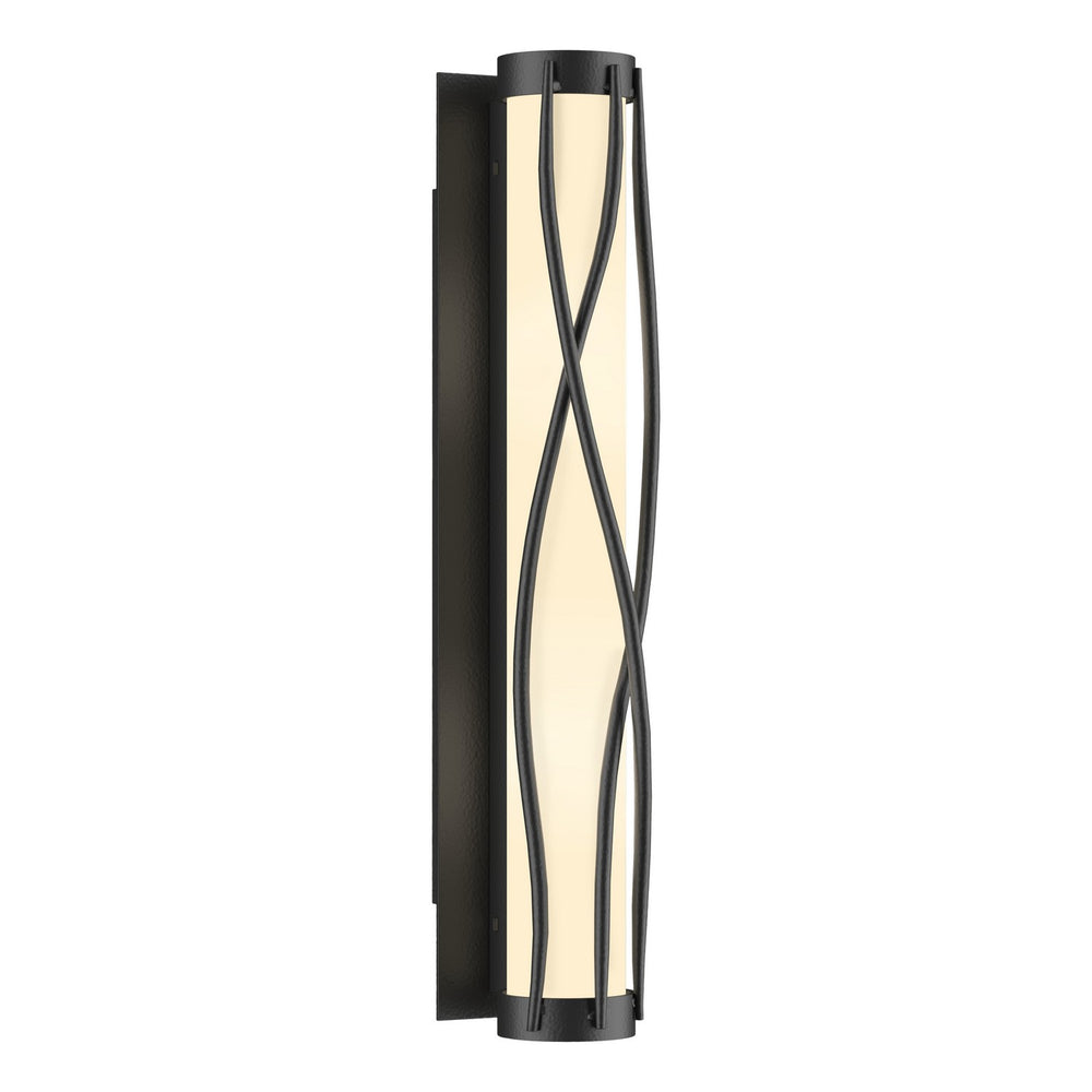 Hubbardton Forge - Four Light Wall Sconce - Twine - Black- Union Lighting Luminaires Decor