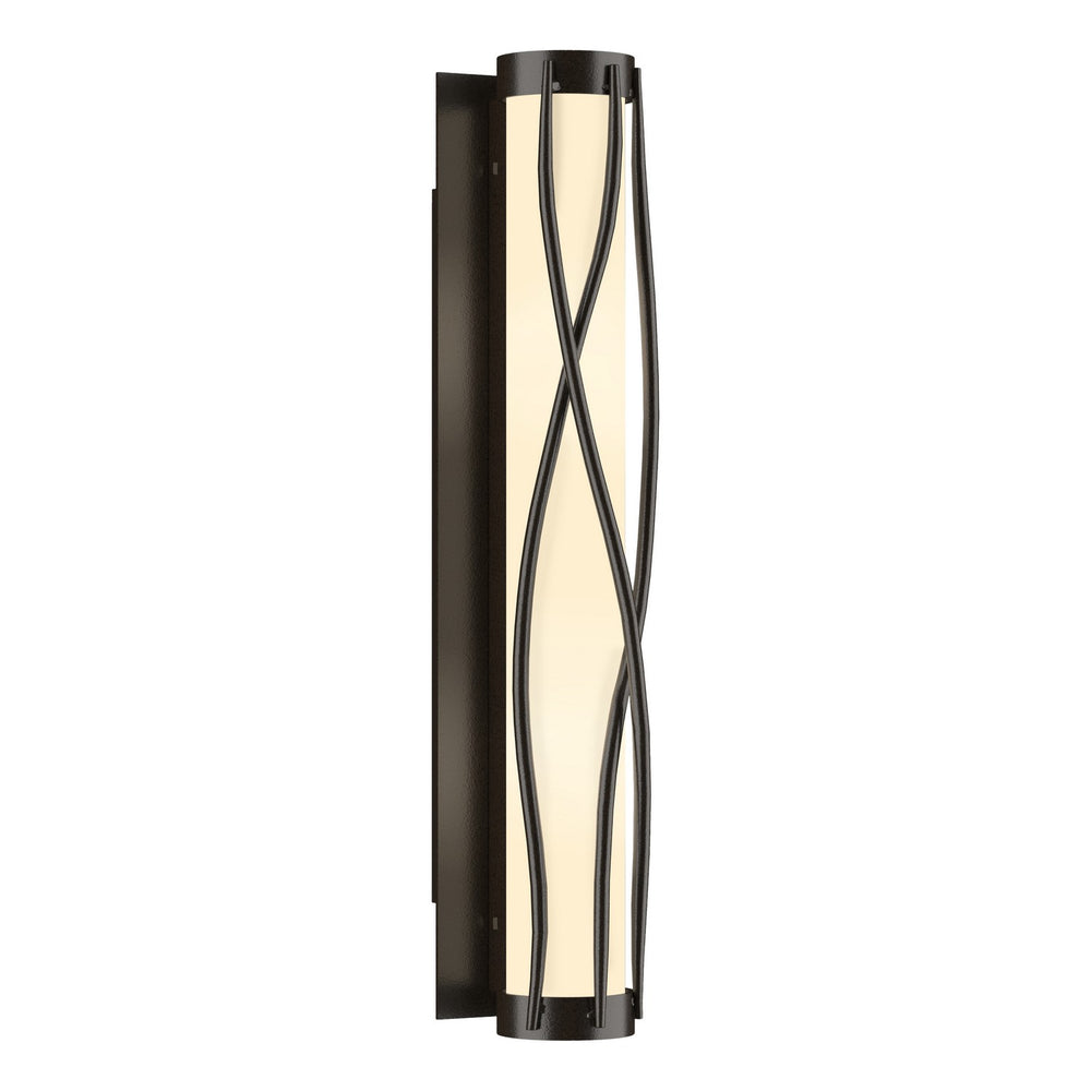 Hubbardton Forge - Four Light Wall Sconce - Twine - Oil Rubbed Bronze- Union Lighting Luminaires Decor