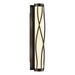 Hubbardton Forge - Four Light Wall Sconce - Twine - Oil Rubbed Bronze- Union Lighting Luminaires Decor