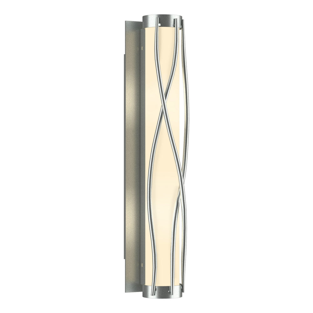 Hubbardton Forge - Four Light Wall Sconce - Twine - Vintage Platinum- Union Lighting Luminaires Decor