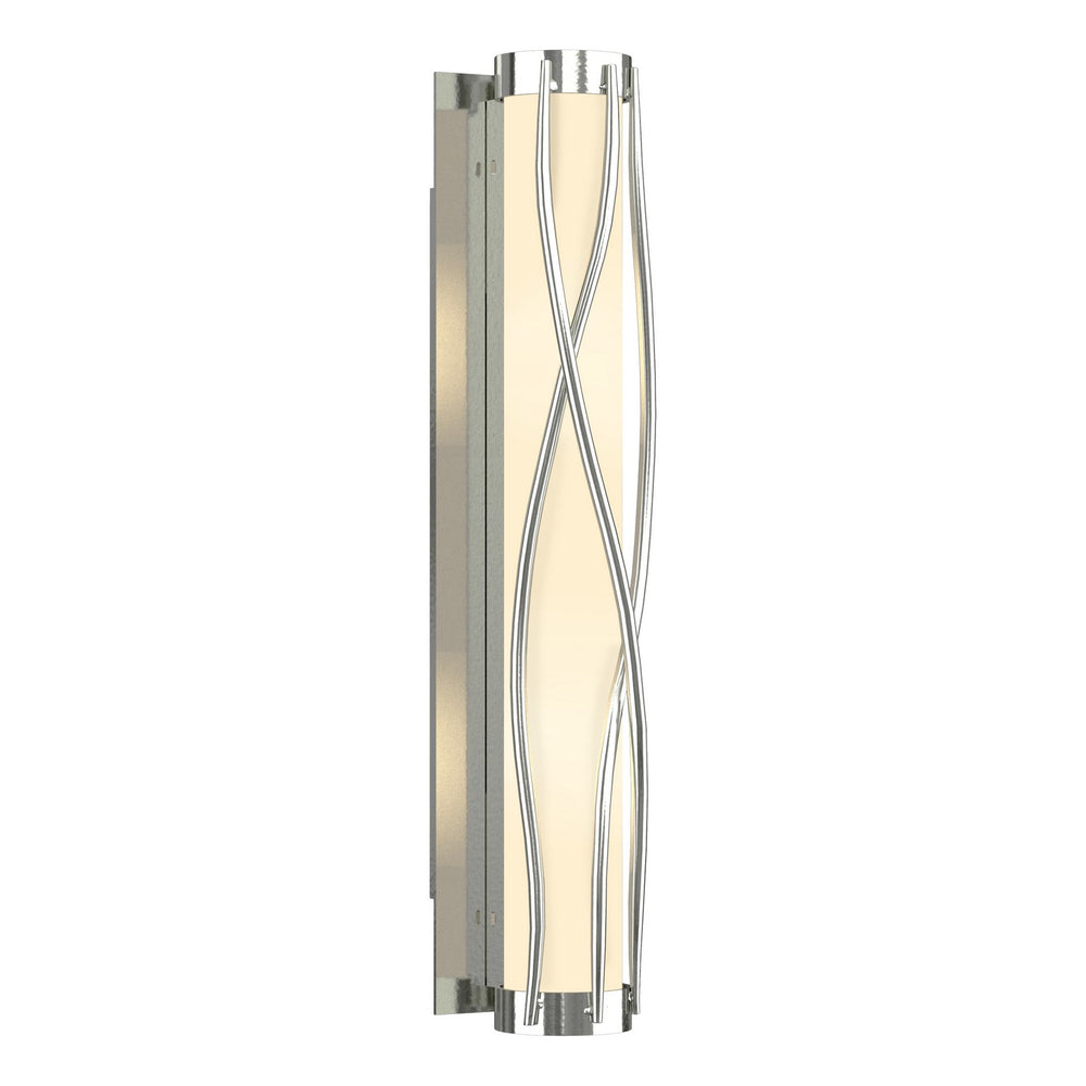 Hubbardton Forge - Four Light Wall Sconce - Twine - Sterling- Union Lighting Luminaires Decor