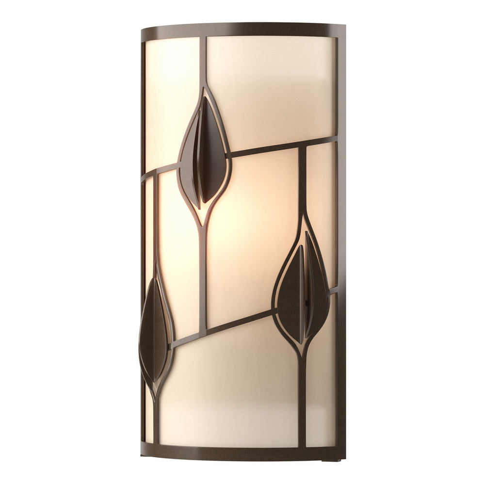Hubbardton Forge - One Light Wall Sconce - Alison's Leaves - Bronze- Union Lighting Luminaires Decor