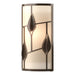 Hubbardton Forge - One Light Wall Sconce - Alison's Leaves - Bronze- Union Lighting Luminaires Decor