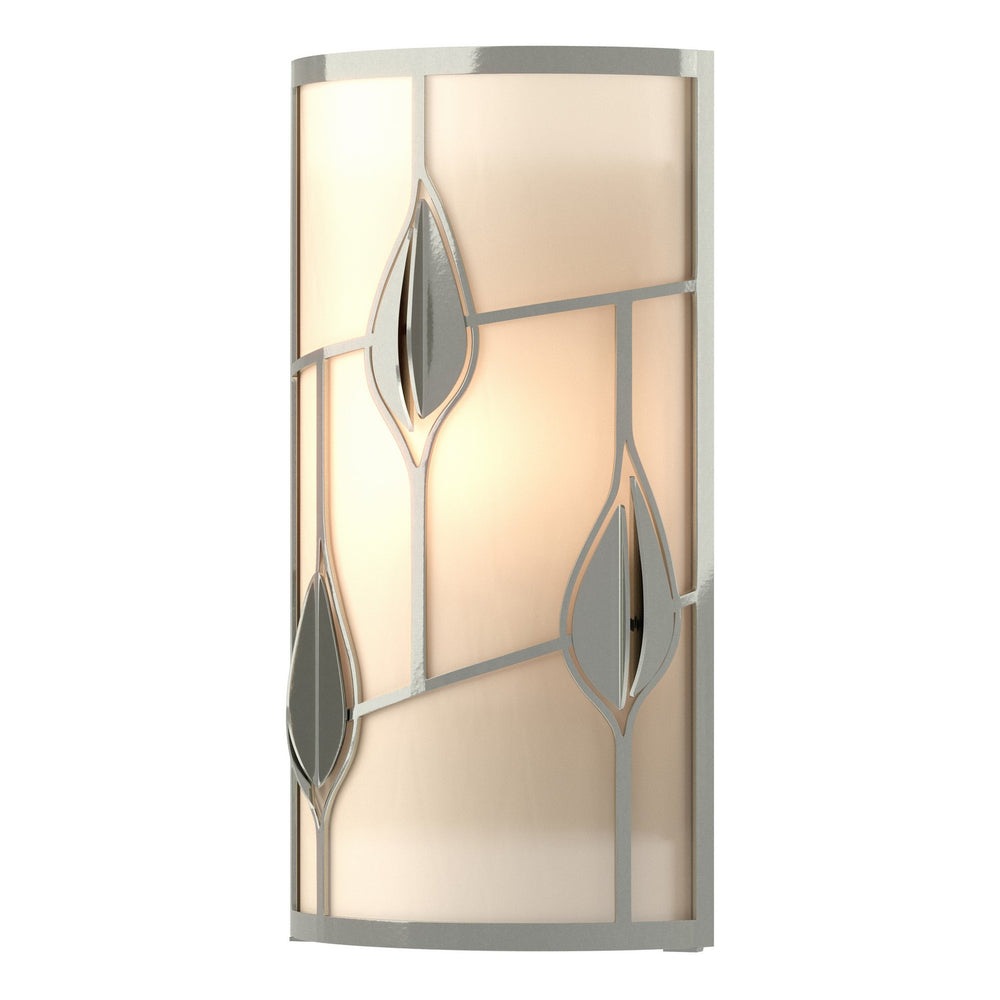Hubbardton Forge - One Light Wall Sconce - Alison's Leaves - Sterling- Union Lighting Luminaires Decor