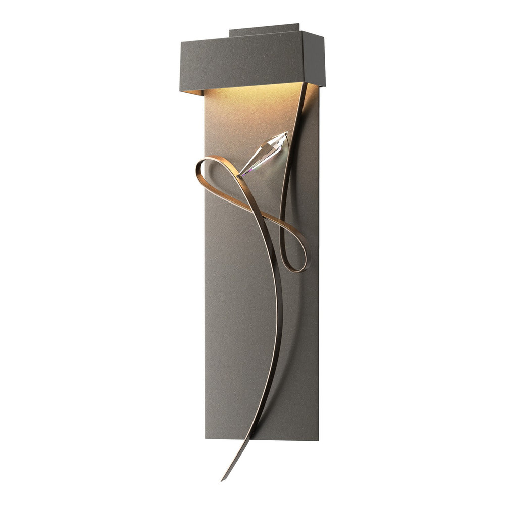 Hubbardton Forge - LED Wall Sconce - Rhapsody - Dark Smoke- Union Lighting Luminaires Decor