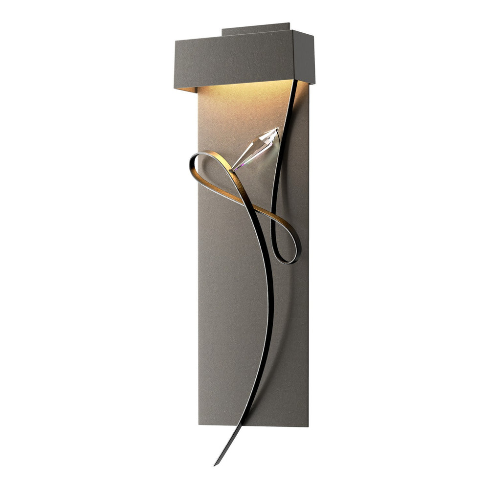 Hubbardton Forge - LED Wall Sconce - Rhapsody - Dark Smoke- Union Lighting Luminaires Decor
