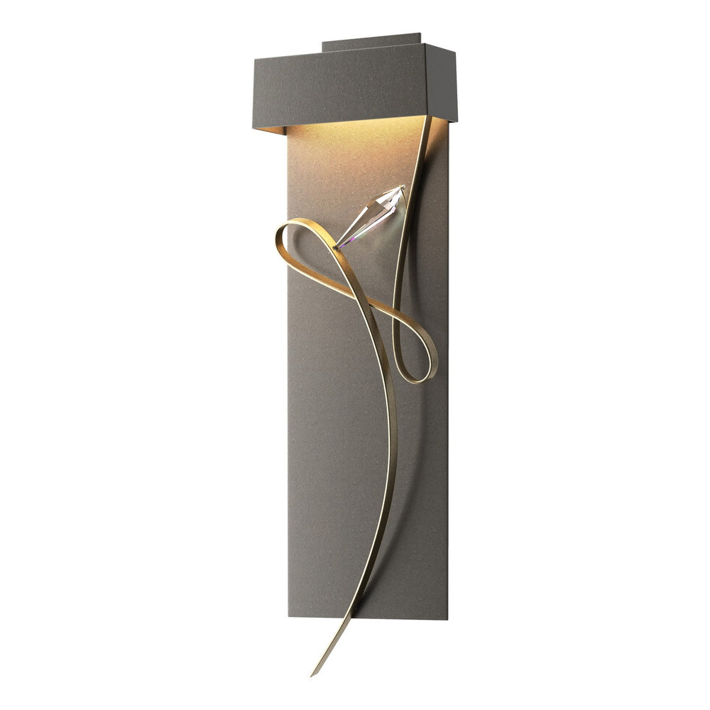 Hubbardton Forge - LED Wall Sconce - Rhapsody - Dark Smoke- Union Lighting Luminaires Decor
