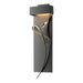 Hubbardton Forge - LED Wall Sconce - Rhapsody - Black- Union Lighting Luminaires Decor
