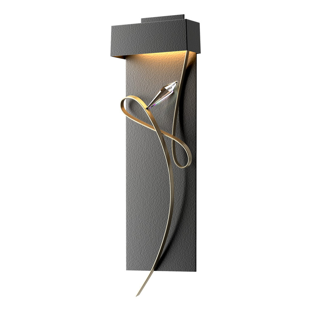 Hubbardton Forge - LED Wall Sconce - Rhapsody - Black- Union Lighting Luminaires Decor