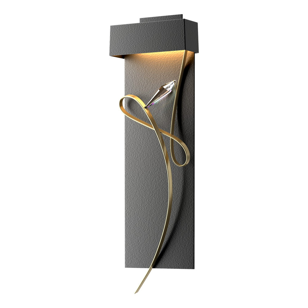 Hubbardton Forge - LED Wall Sconce - Rhapsody - Black- Union Lighting Luminaires Decor