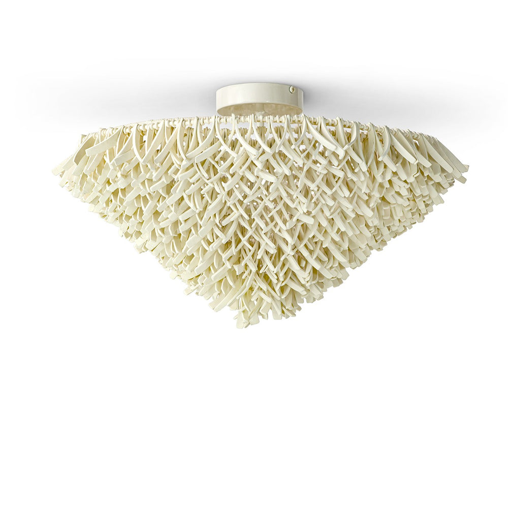Palecek Canada - Semi Flush Mount - Cadiz - Cream- Union Lighting Luminaires Decor