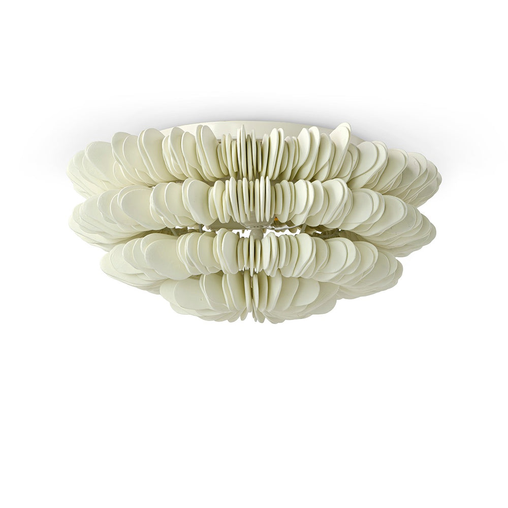 Palecek Canada - Flush Mount - Hannah - Cream- Union Lighting Luminaires Decor
