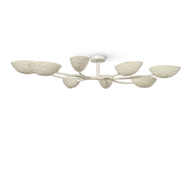 Palecek - Eight Light Flush Mount - Delilah - Cream- Union Lighting Luminaires Decor