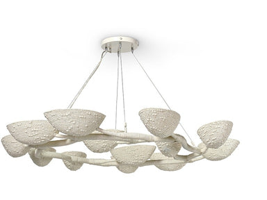 Palecek Canada - Chandelier - Delilah - Matte Cream- Union Lighting Luminaires Decor