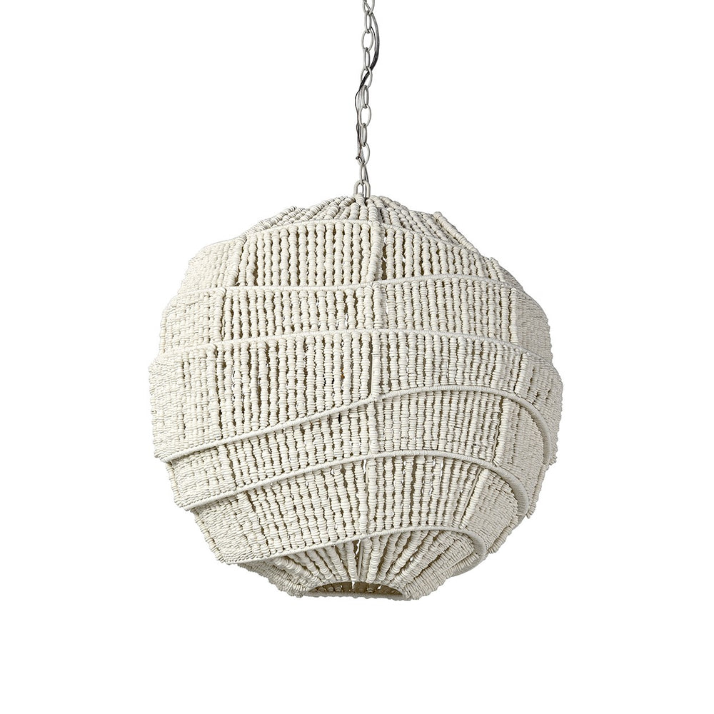 Palecek Canada - Pendant - Elodie - Off-White- Union Lighting Luminaires Decor
