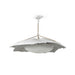 Palecek - Four Light Chandelier - Lima - White- Union Lighting Luminaires Decor