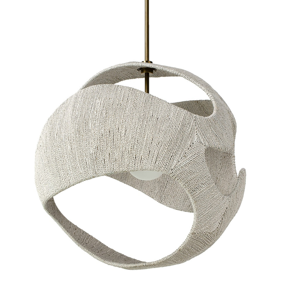 Palecek Canada - Pendant - Corsica - Antique Brass- Union Lighting Luminaires Decor