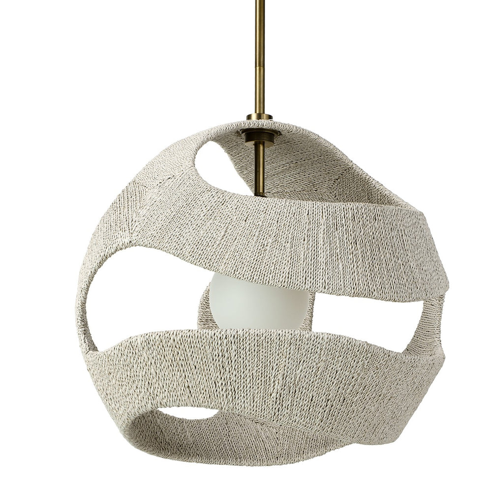 Palecek Canada - Pendant - Corsica - Antique Brass- Union Lighting Luminaires Decor