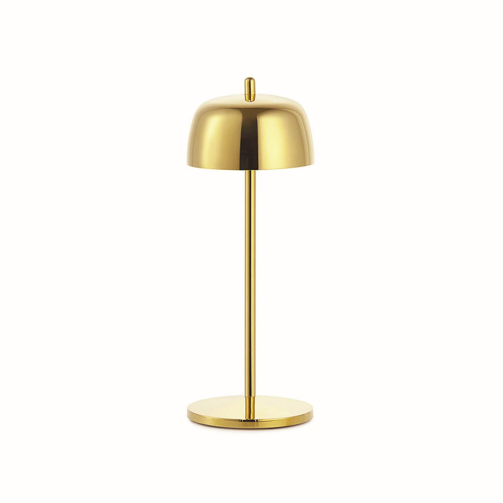 Zafferano - LED Table Lamp - Theta - Polished Gold- Union Lighting Luminaires Decor