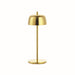 Zafferano - LED Table Lamp - Theta - Polished Gold- Union Lighting Luminaires Decor