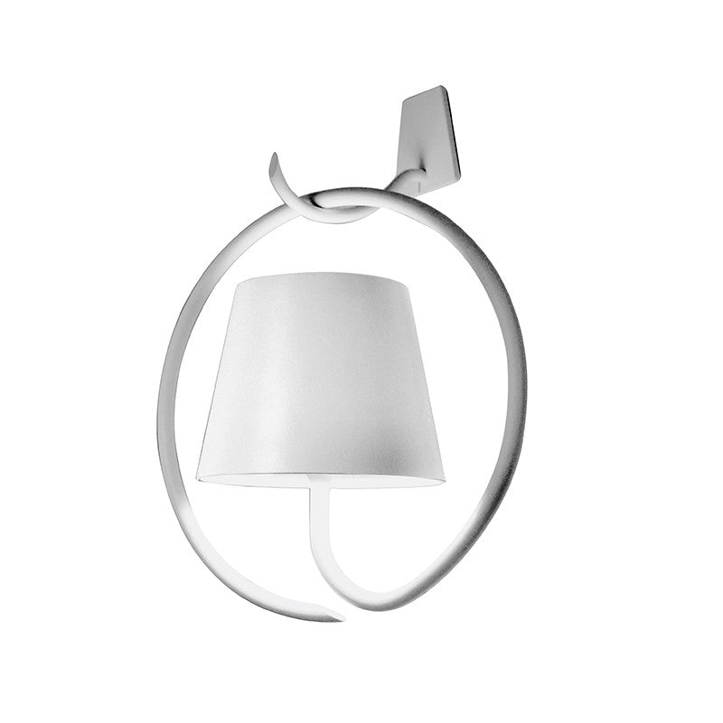 Zafferano - LED Wall Lamp - Poldina - White- Union Lighting Luminaires Decor