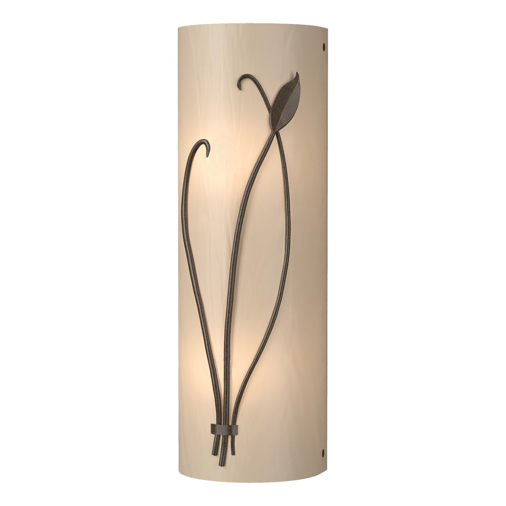 Hubbardton Forge - Two Light Wall Sconce - Leaf - Bronze- Union Lighting Luminaires Decor