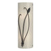 Hubbardton Forge - Two Light Wall Sconce - Leaf - Black- Union Lighting Luminaires Decor