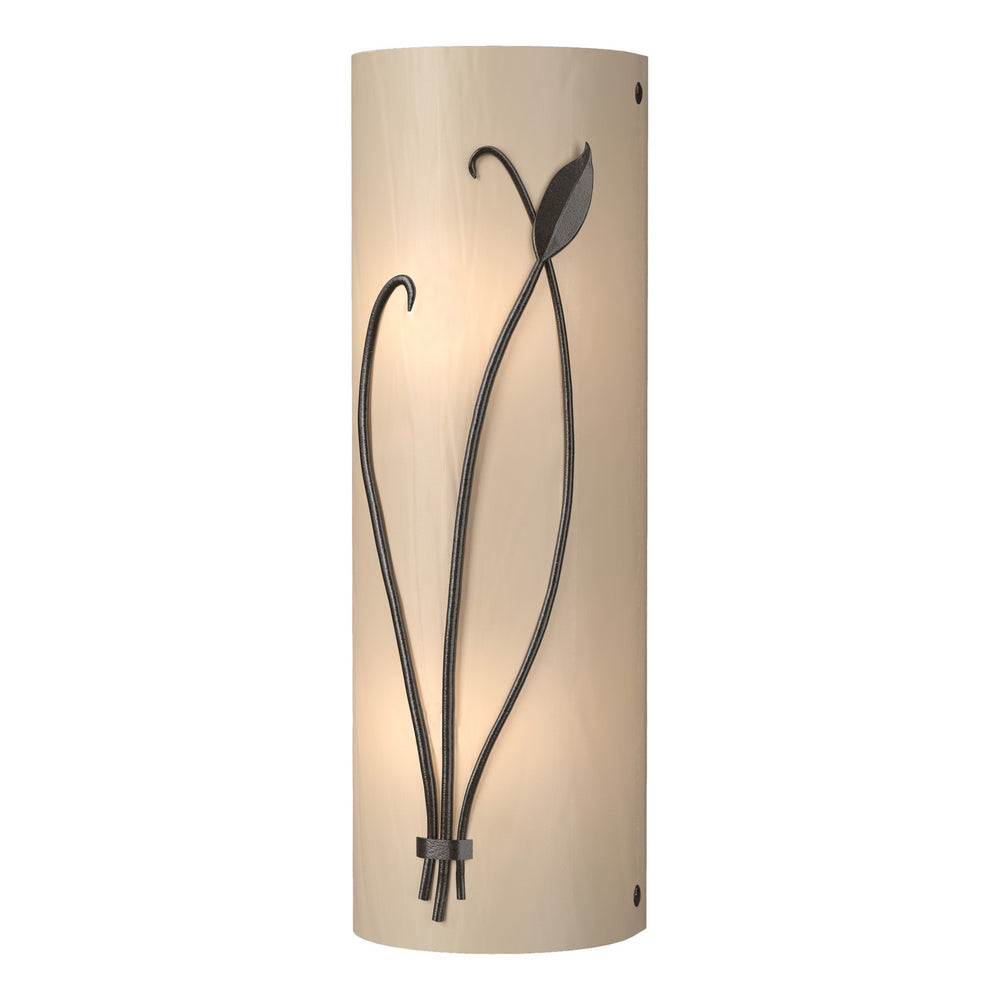 Hubbardton Forge - Two Light Wall Sconce - Leaf - Oil Rubbed Bronze- Union Lighting Luminaires Decor