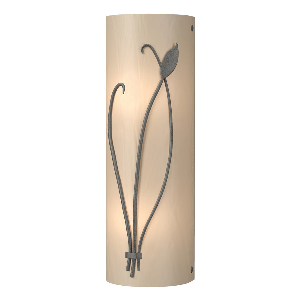 Hubbardton Forge - Two Light Wall Sconce - Leaf - Natural Iron- Union Lighting Luminaires Decor