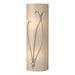 Hubbardton Forge - Two Light Wall Sconce - Leaf - Vintage Platinum- Union Lighting Luminaires Decor