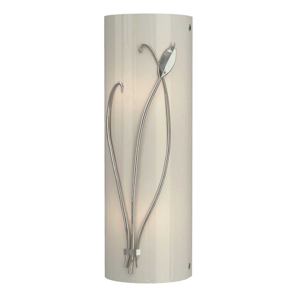 Hubbardton Forge - Two Light Wall Sconce - Leaf - Sterling- Union Lighting Luminaires Decor