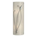 Hubbardton Forge - Two Light Wall Sconce - Leaf - Sterling- Union Lighting Luminaires Decor