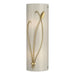 Hubbardton Forge - Two Light Wall Sconce - Leaf - Modern Brass- Union Lighting Luminaires Decor